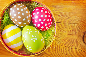 Image showing easter eggs