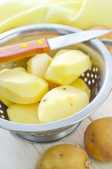 Image showing raw potato