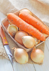 Image showing onion and carrot