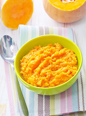 Image showing pumpkin porridge