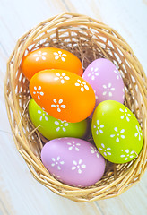 Image showing Easter eggs