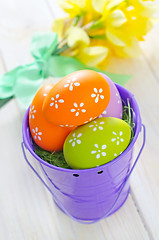 Image showing easter eggs