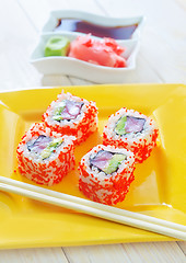 Image showing sushi