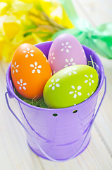 Image showing easter eggs