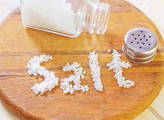 Image showing salt