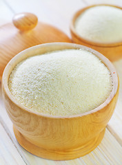 Image showing semolina