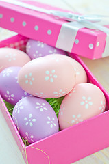 Image showing easter eggs