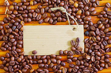 Image showing coffee and blank