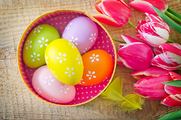 Image showing easter eggs