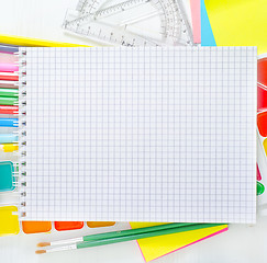 Image showing school supplies