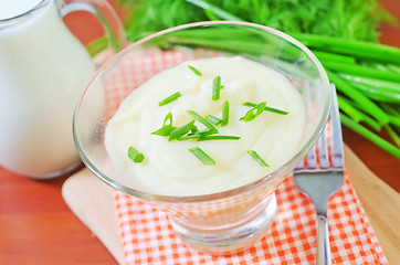 Image showing mashed potato