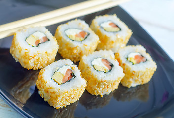 Image showing sushi