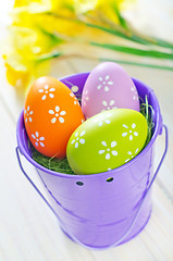 Image showing easter eggs