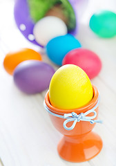 Image showing easter eggs