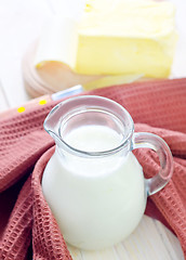 Image showing Milk in jug