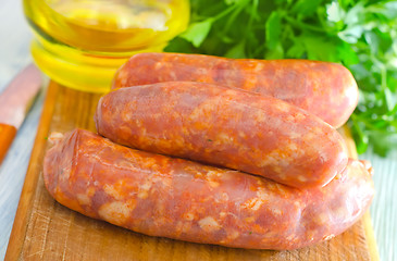 Image showing sausages