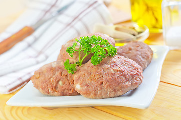 Image showing cutlets