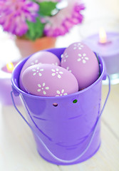 Image showing easter eggs