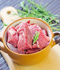 Image showing raw meat