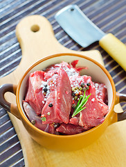 Image showing raw meat