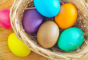 Image showing easter eggs