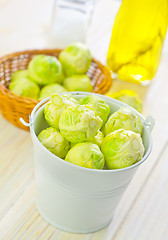 Image showing brussel cabbage