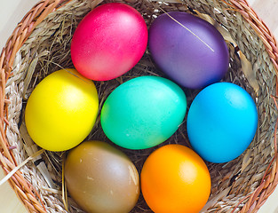 Image showing easter eggs