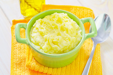 Image showing mashed potato