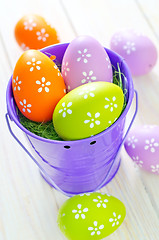 Image showing easter eggs