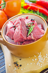 Image showing raw meat