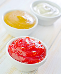 Image showing sauces