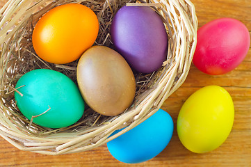 Image showing easter eggs