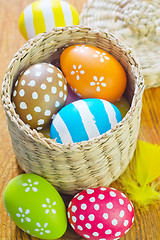 Image showing easter eggs