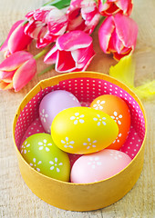 Image showing easter eggs