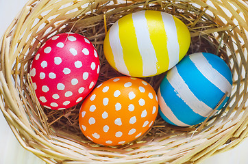 Image showing easter eggs