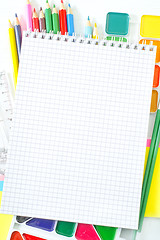 Image showing school supplies