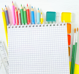 Image showing school supplies