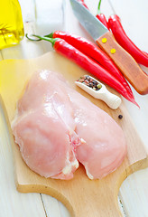 Image showing chicken fillet