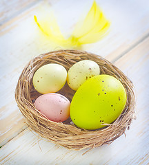 Image showing color eggs