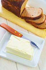 Image showing butter and bread