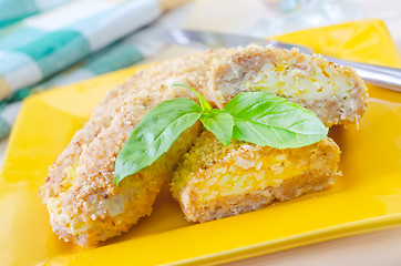 Image showing Chicken cordon bleu