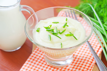 Image showing mashed potato