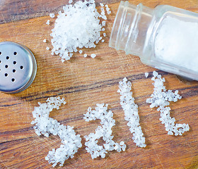 Image showing salt