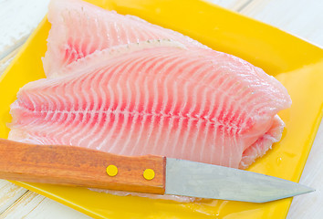 Image showing raw fish