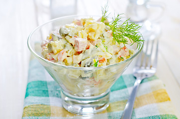 Image showing fresh salad