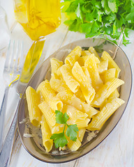 Image showing pasta with cheese