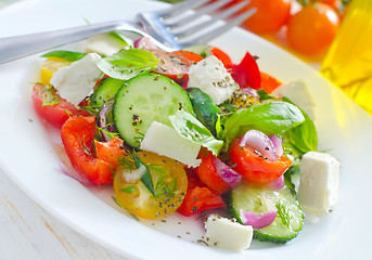 Image showing greek salad