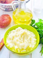 Image showing mashed potato