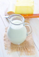 Image showing Milk in jug