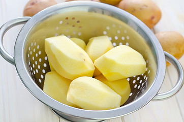 Image showing raw potato